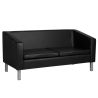 Gabbiano sofa do poczekalni BM18003 czarna - 1