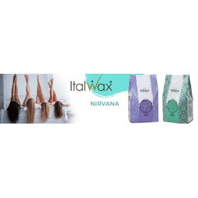 ItalWax Nirvana Film Wax Lavender 250g - Premium SPA syntetyczny aromatyczny wosk twardy w granulkach do depilacji bezpaskowej