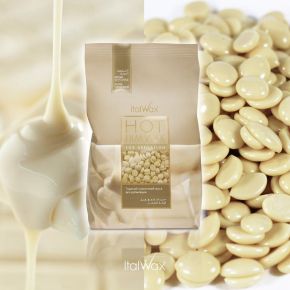 ItalWax White Chocolate Film Wax 250g (opakowanie eko) - wosk twardy w granulkach do depilacji bezpaskowej