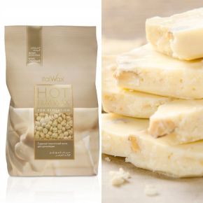 ItalWax White Chocolate Film Wax 250g (opakowanie eko) - wosk twardy w granulkach do depilacji bezpaskowej