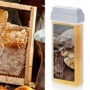 ItalWax Zestaw do depilacji 12x wosk w rolce Natural 100ml + 2x żel 100ml gratis