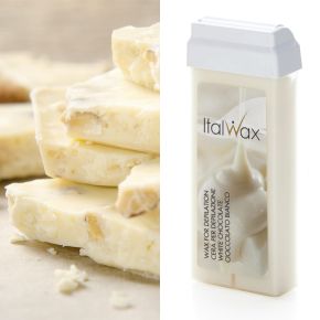 ItalWax Zestaw do depilacji 12x wosk w rolce White Chocolate 100ml + 2x żel 100ml gratis