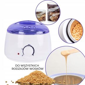 ItalWax Zestaw do depilacji Full Body Wax + podgrzewacz + szpatułki
