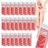 ItalWax Zestaw do depilacji wosk w rolce Rose 14 sztuk + 10 gratis - 1