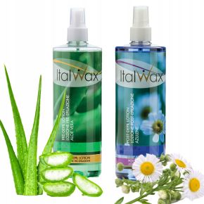 ItalWax Zestaw kosmetyków przed i po depilacji 2x lotion 250ml