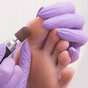 Kapturki ścierne do pedicure nakładki na frez 10mm gradacja 80 - 10 sztuk