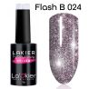 La'Kier Flash B024 - brokatowy lakier hybrydowy z efektem flash 5g - 6