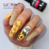 La'Kier Flash FG027 - brokatowy lakier hybrydowy z efektem flash 5g - 2