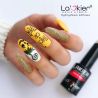 La'Kier Flash FG027 - brokatowy lakier hybrydowy z efektem flash 5g - 3