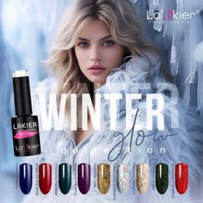 La'kier kolekcja Winterglow 9 kolorowych lakierów hybrydowych