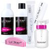 La'kier profesjonalny zestaw do manicure cleaner 1l + aceton 1l + akcesoria - 1