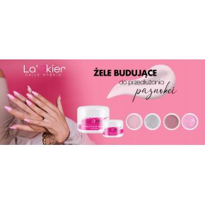 La'kier Gel Perfect French Rose 50g żel budujący do paznokci