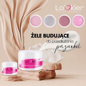 La'kier Gel Perfect French Rose 50g żel budujący do paznokci