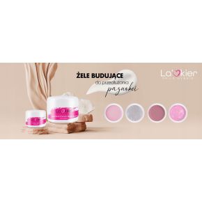 La'kier Gel Perfect French Rose 50g żel budujący do paznokci