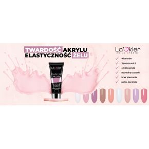 La’kier Zestaw do akrylożelu Powder Gel 15g + akcesoria