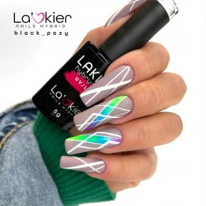 La’kier zestaw startowy do hybrydy lampa uv + 2 x lakier hybrydowy + baza + top + akcesoria