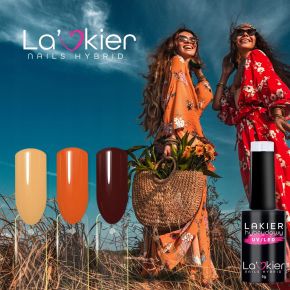 La’kier Zestaw uzupełniający do hybrydy 5 x lakier + baza + top + płyny + akcesoria