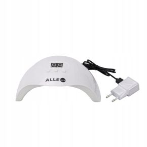 Lampa do paznokci AlleLux X3 Dual UV/LED 54W biała do lakierów hybrydowych i żeli zasilanie USB