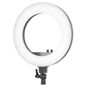 Lampa pierścieniowa Ring light 18' 48W led czarna + statyw