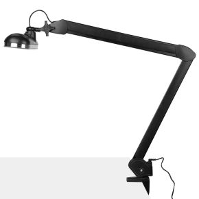 Lampa warsztatowa led elegante 801-tl z imadełkiem reg. Natężenie i barwa światła black