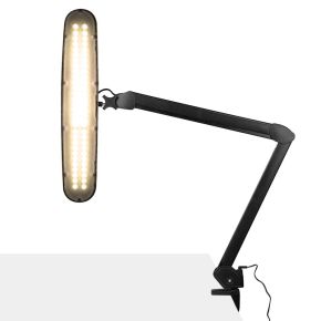 Lampa warsztatowa led elegante 801-tl z imadełkiem reg. Natężenie i barwa światła black