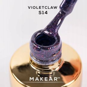 Makear House of Magic S14 Violetclaw - kolorowy lakier hybrydowy 8 ml