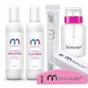 MaluLac profesjonalny zestaw do manicure cleaner 100ml + aceton 100ml + akcesoria - 1