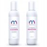 MaluLac profesjonalny zestaw do manicure cleaner 100ml + aceton 100ml + akcesoria - 2