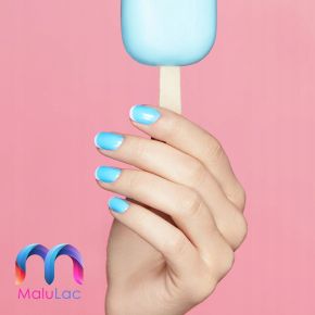 MaluLac zestaw 4 x lakier hybrydowy + karuzela z ozdobami GRATIS