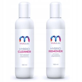 MaluLac zestaw Cleaner + Remover 2 x 100ml