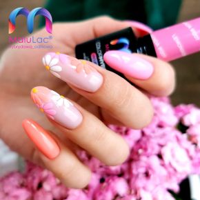 MaluLac zestaw hybrydowy do paznokci 10 x lakier + akcesoria GRATIS