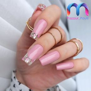 MaluLac EasyGo Glossy Pink 45g żel budujący do paznokci tixo (z tiksotropią)