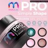 MaluLac PRO Simple Shape Crystal 12g żel budujący do paznokci tixo (z tiksotropią) - 8