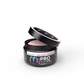 MaluLac PRO Simple Shape Sparkly Pink 45g żel budujący do paznokci tixo (z tiksotropią)