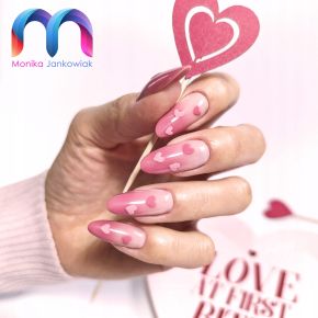 MaluLac PRO Simple Shape Sparkly Pink 45g żel budujący do paznokci tixo (z tiksotropią)