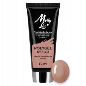 Molly Lac Akrylożel budujący Poly Gel Light Brown 50ml