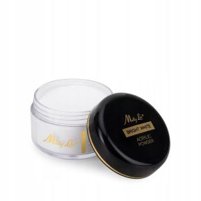 Molly Lac Puder akrylowy do paznokci Bright White 30g