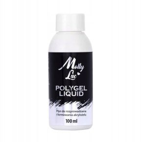 Molly Lac Zestaw do akrylożelu 2x akrylożel Poly Gel 50ml + Slip Solution 100ml + akcesoria