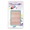 Naklejki do paznokci cienkie samoprzylepne Flower Nail Dried Rose Gold nr B066 - 4
