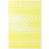 Naklejki do paznokci cienkie samoprzylepne Flower Nail Dried Yellow nr B066 - 1