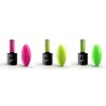 Neonowy zestaw startowy do hybrydy MaluLac - lampa + 3x lakiery + preparaty + akcesoria - 4