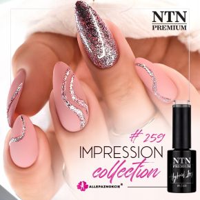 NTN Premium 256 Impression kolorowy lakier hybrydowy do paznokci 5g