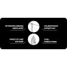 OCHO PRO Cążki do paznokci manicure pedicure 10 JAW 12 - 12