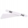 Pilnik do paznokci prosty biały gradacja 180/240 10 sztuk - 4