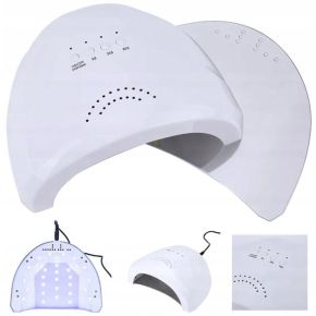 Prezentowy zestaw do paznokci żelowych 8 x MaluLac: 2 żele budujące 12g + lampa UV LED + akcesoria