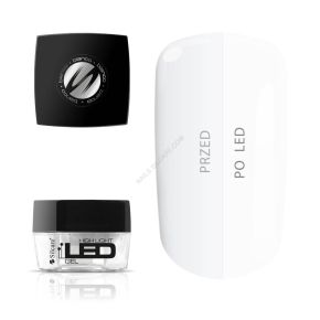 Silcare High Light Led żel Bianco 4g
