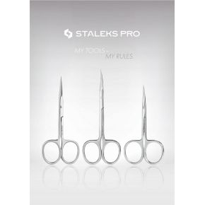 Staleks Pro Expert 11 Profesjonalne nożyczki do skórek dla leworęcznych 23mm Type 3