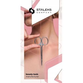 Staleks Pro Expert 11 Profesjonalne nożyczki do skórek dla leworęcznych 23mm Type 3