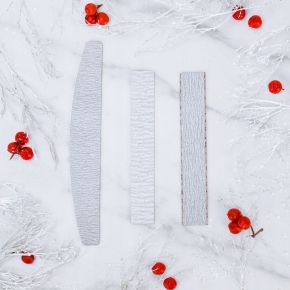 Staleks Pro Expert White DFE-20-180W - nakładki jednorazowe białe do pilnika prostego gradacja 180 30 sztuk