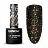 Sunone lakier hybrydowy Top Shimmer Gold 5ml - 1